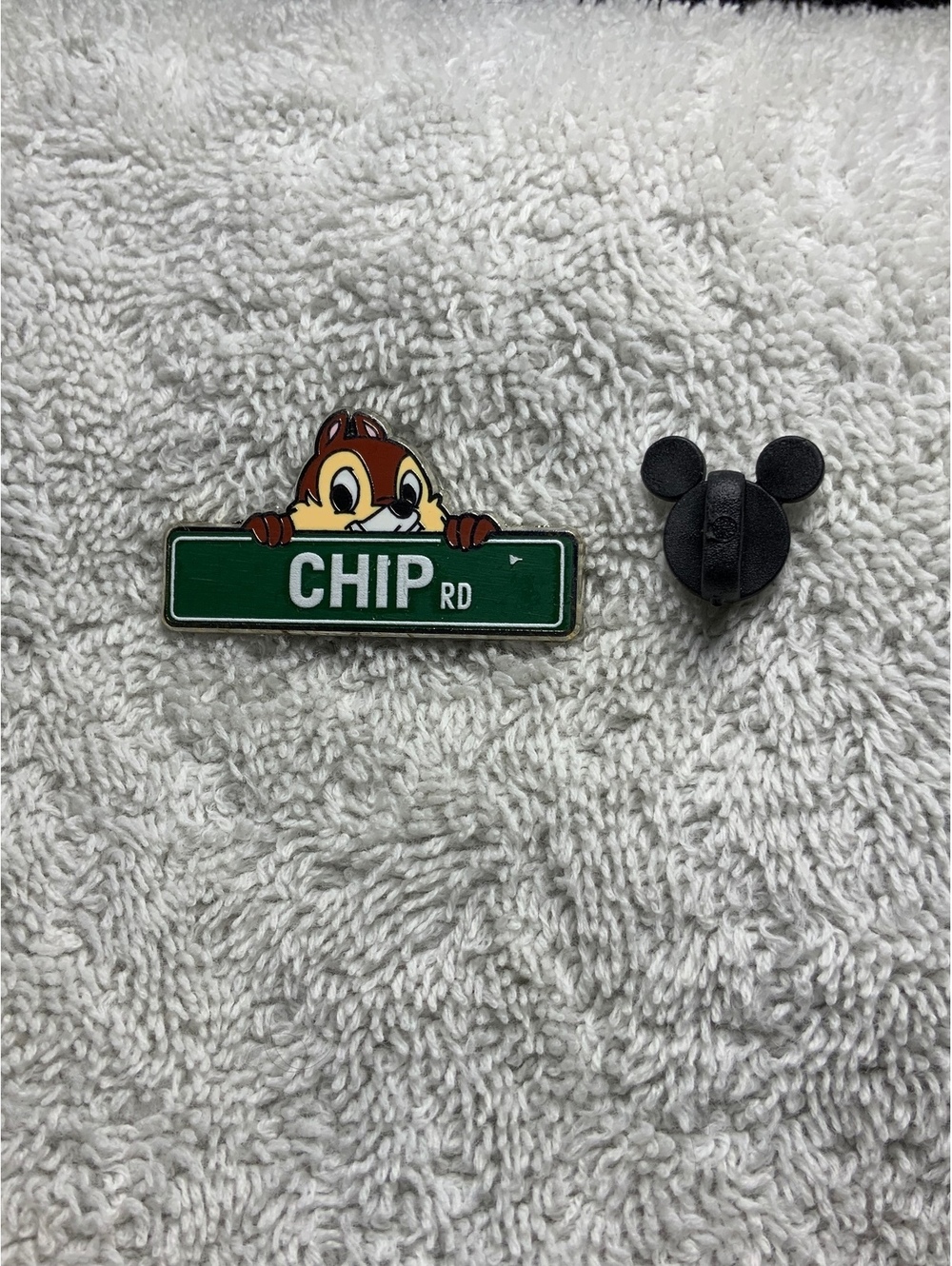 Chip Road Disney Pin